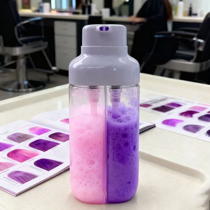 Dual Chamber Pump Bottle