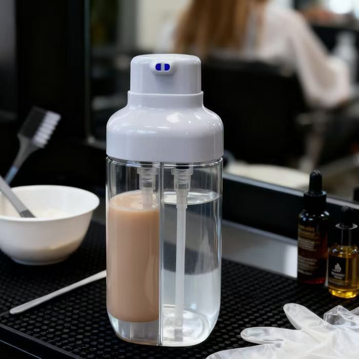 dual chamber dispensing bottle